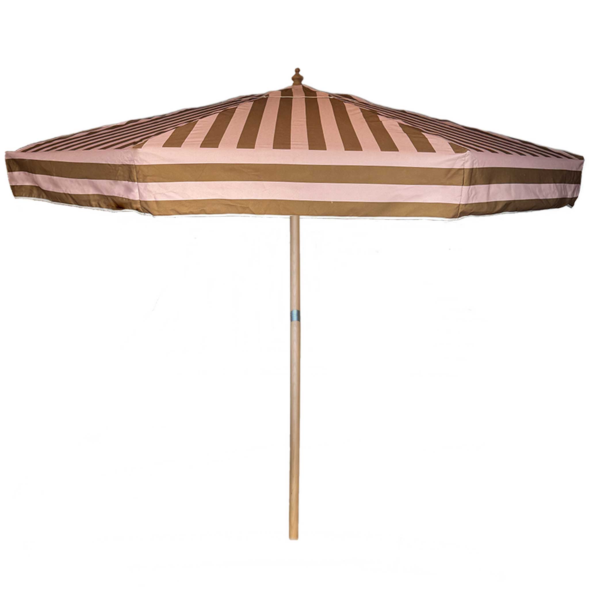 Pink Stripe Patio Umbrella, Sun Umbrella Parasol.