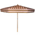 Pink Stripe Patio Umbrella, Sun Umbrella Parasol.