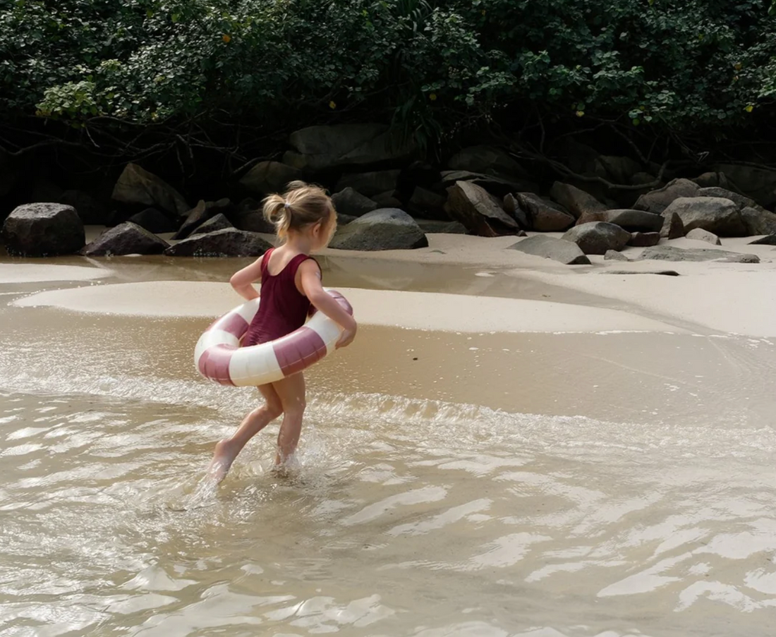 Dark Rose Swim Ring
