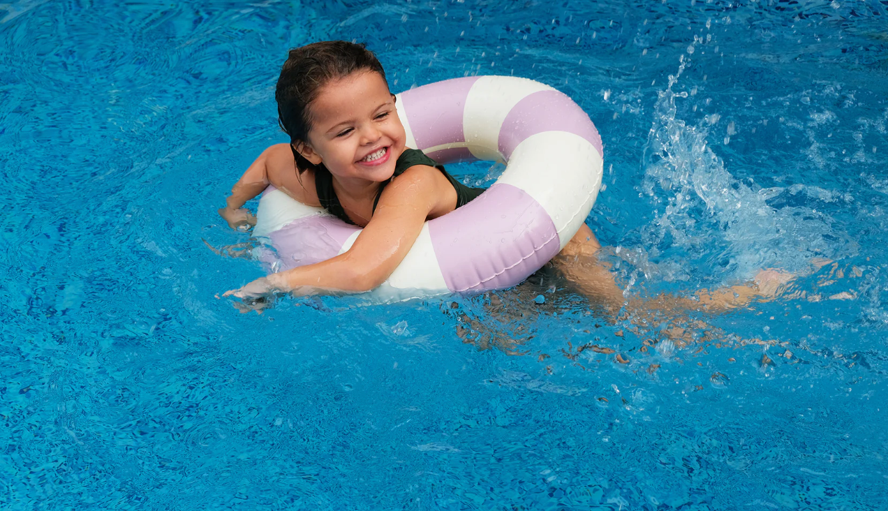 Violet Swim Ring