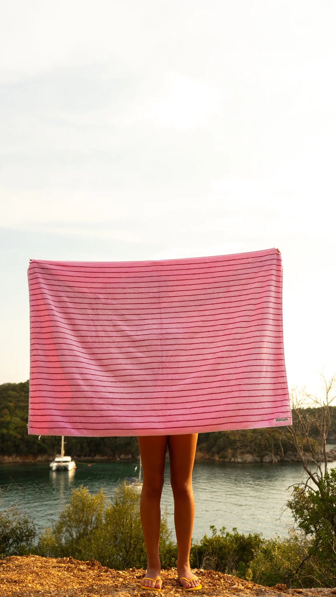 Baby Pink &amp; Ski Patrol Naram Towel