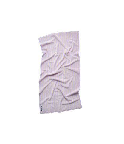 Lilac &amp; Neon Yellow Naram Towel