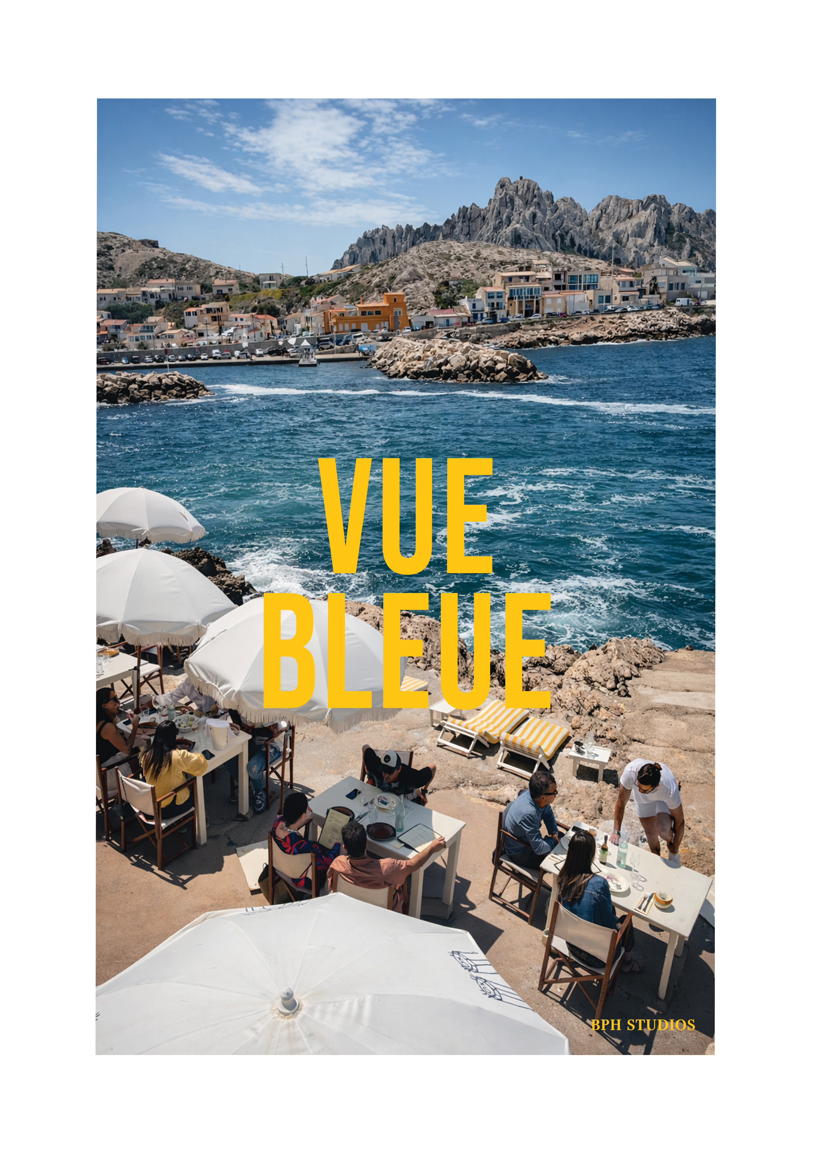Vue Bleue Print