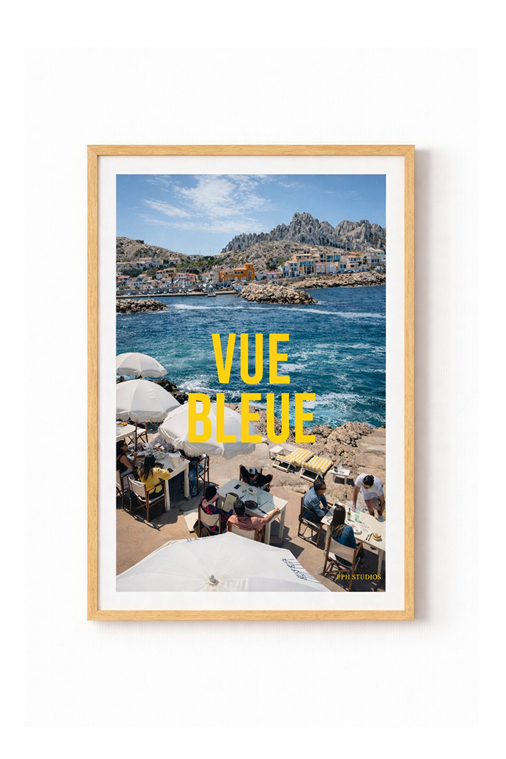 Vue Bleue Print